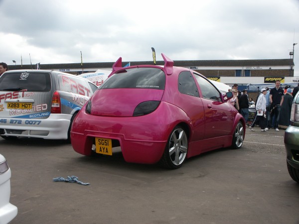 Ford Ka Modified Pink Rear 